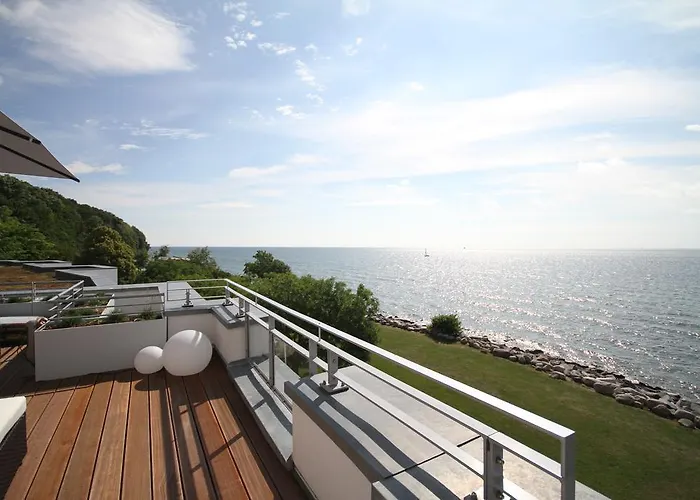 Ostseeresidenz Sassnitz - WG 18 mit Kamin, Sauna, Terrasse, Meerblick Sellin 