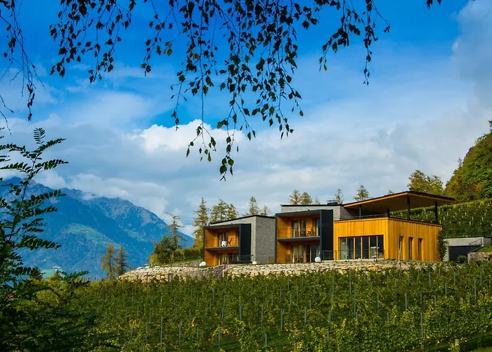 Romantik Chalet Eichenstein im Weinberg Meran
